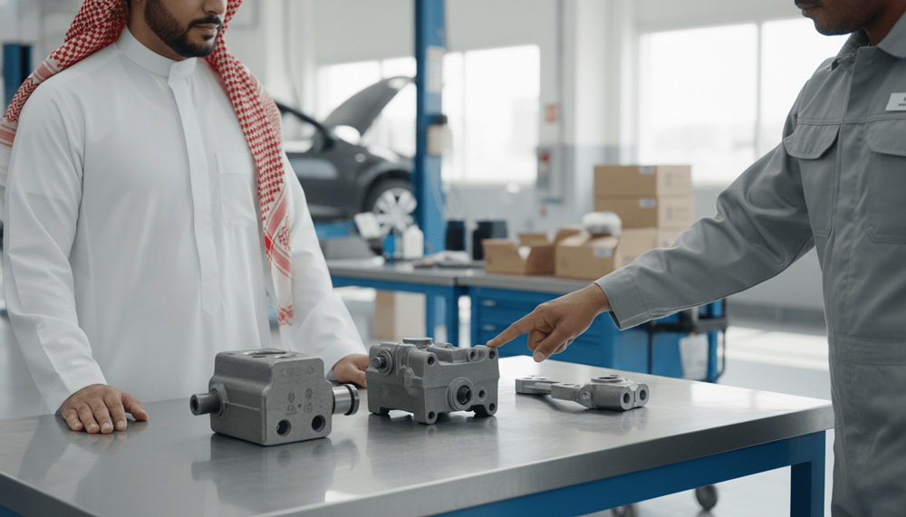 محلات قطع الغيار