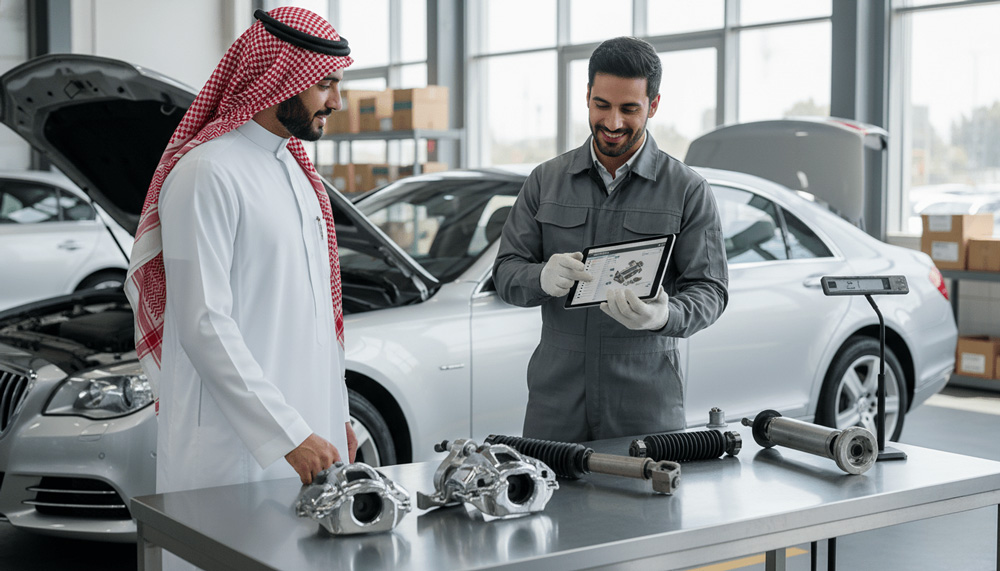 محلات قطع الغيار