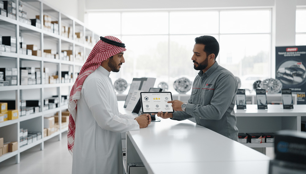 محلات قطع الغيار