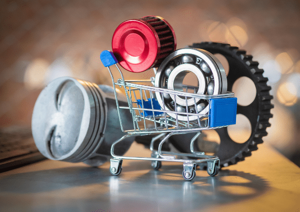 بيع قطع غيار السيارات